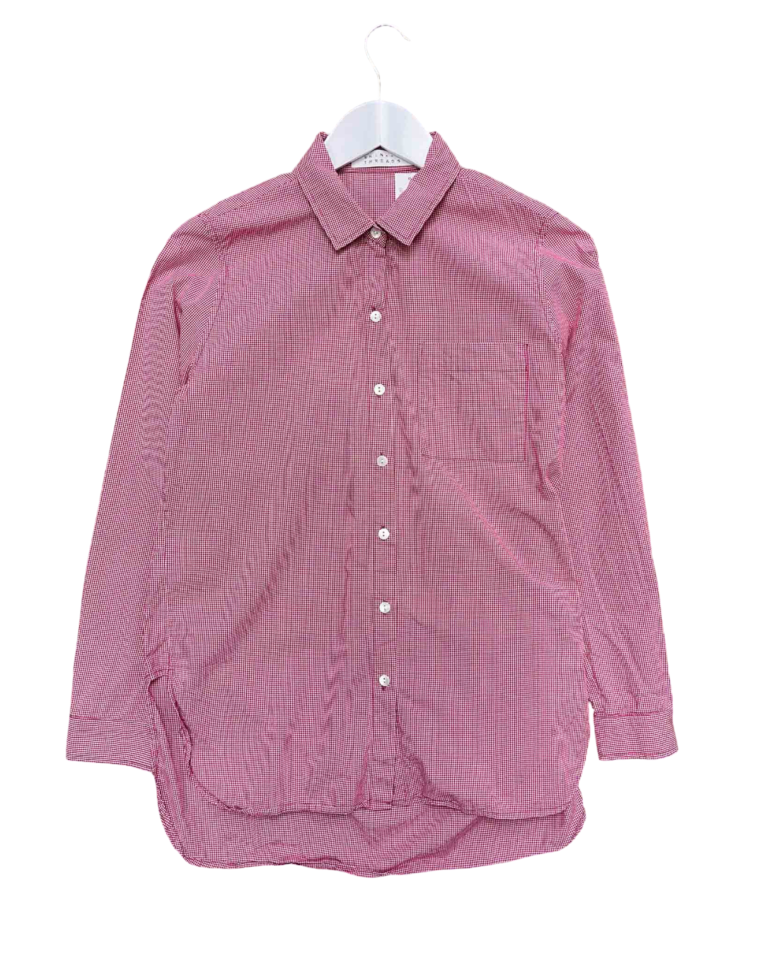 Size S |  Skin & Threads Gingham Button Up Shirt