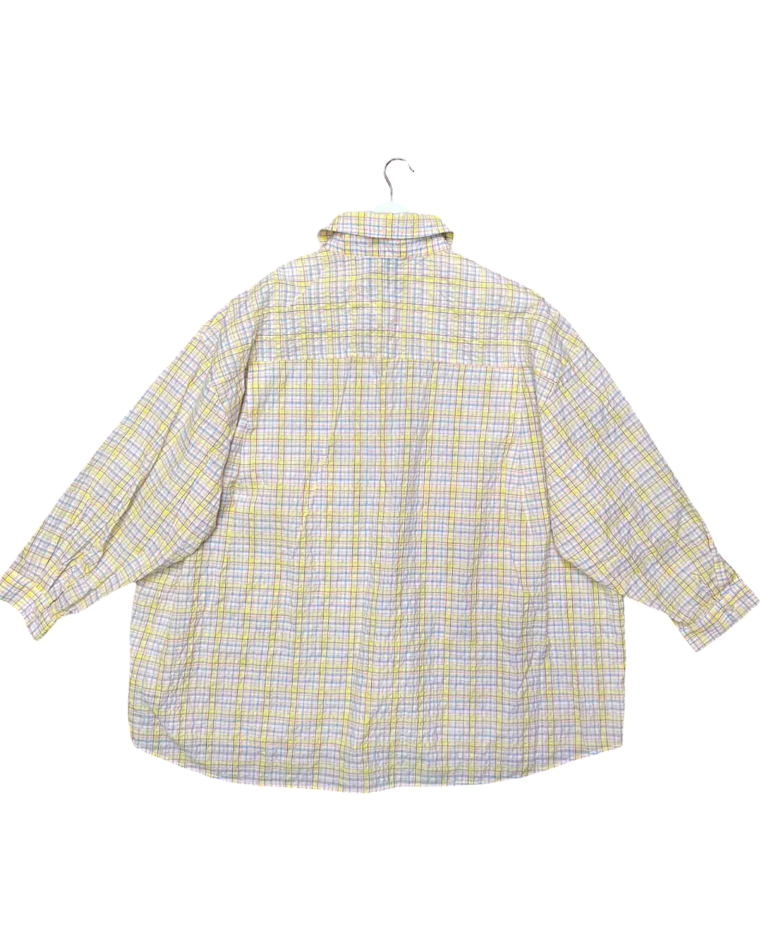 Size M/L | Blanca Gingham Seersucker Shirt