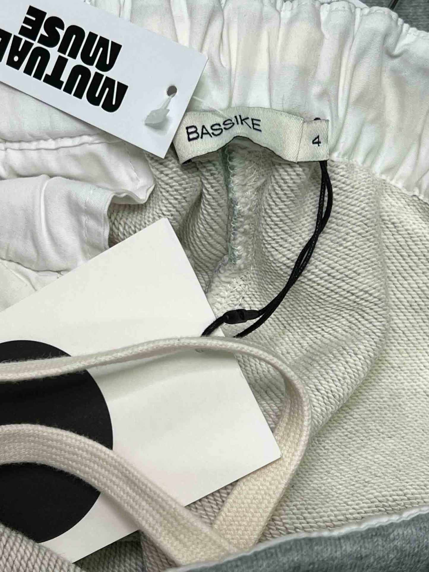 Size XL | Bassike Grey Cotton Track Pants NWT