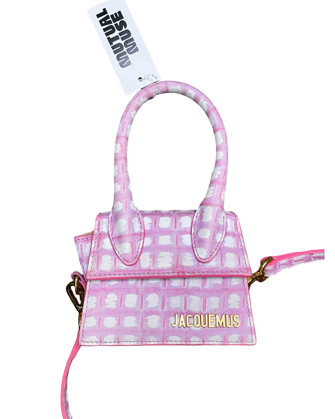 Jacquemus Le Petit Chiquito Plaid Check Micro Bag