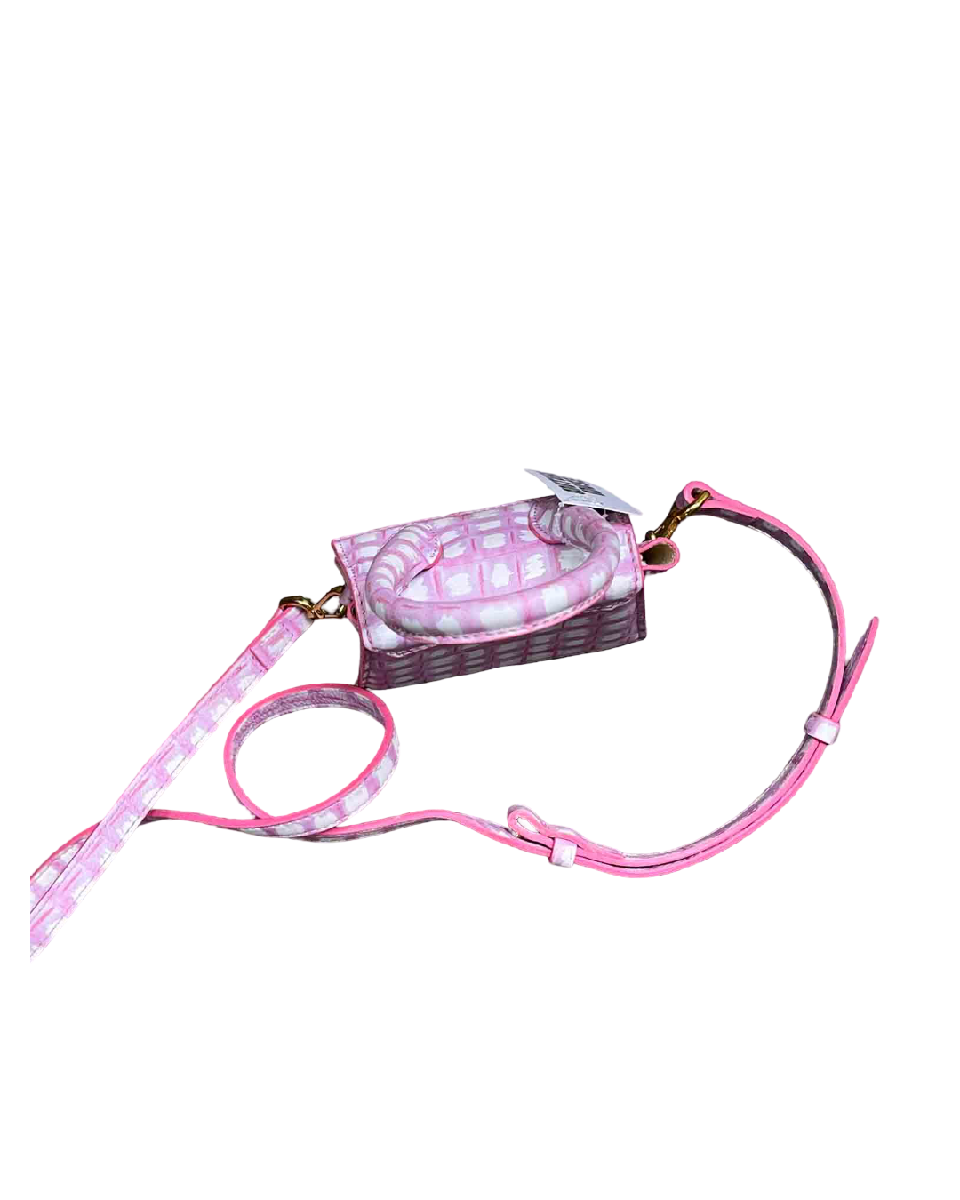 Jacquemus Le Petit Chiquito Plaid Check Micro Bag
