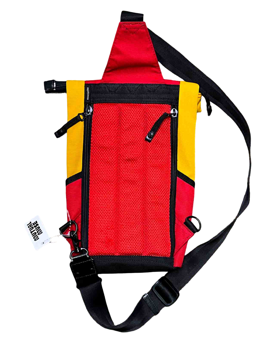 Moustache Red Tactical Cross Body Bag