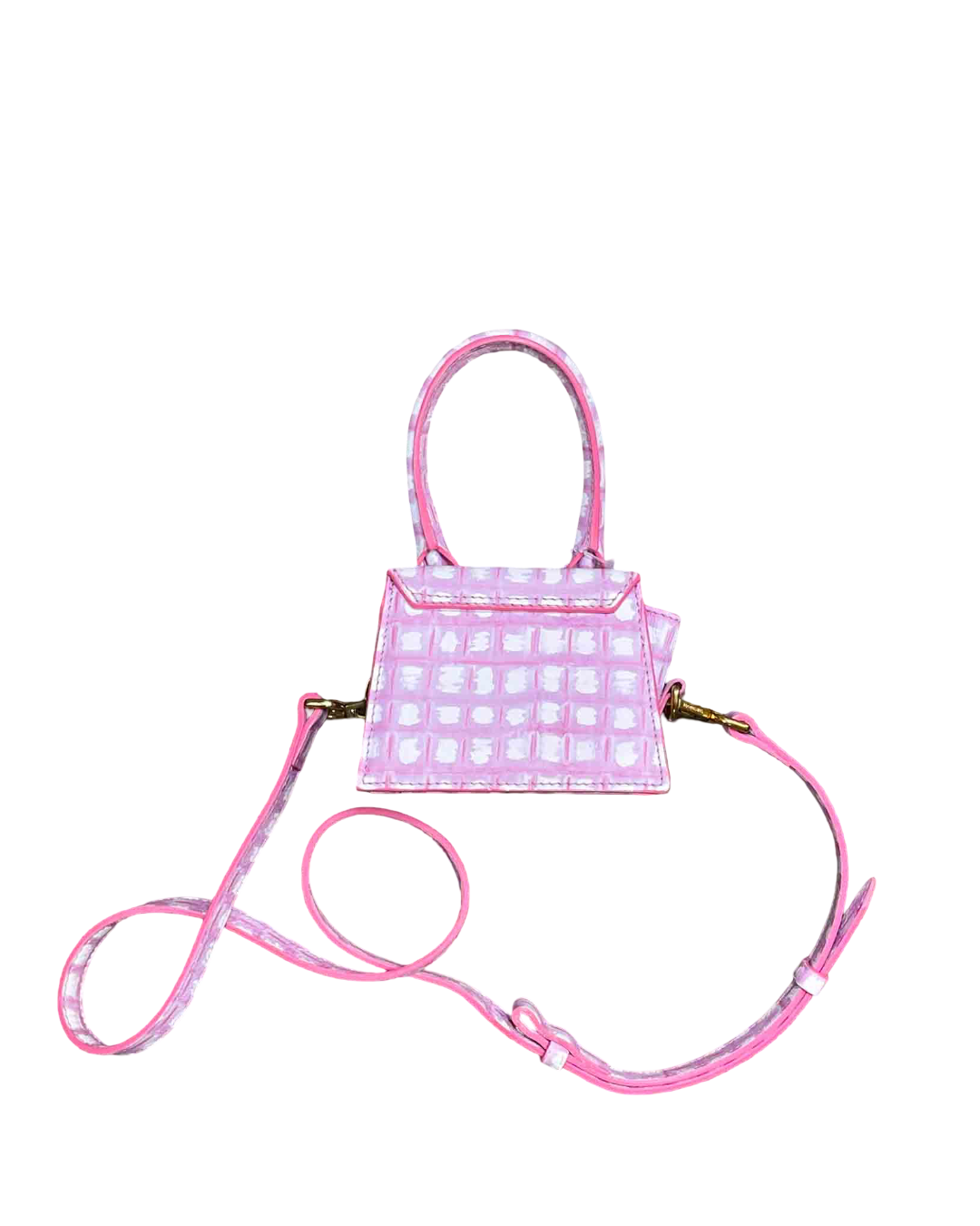 Jacquemus Le Petit Chiquito Plaid Check Micro Bag