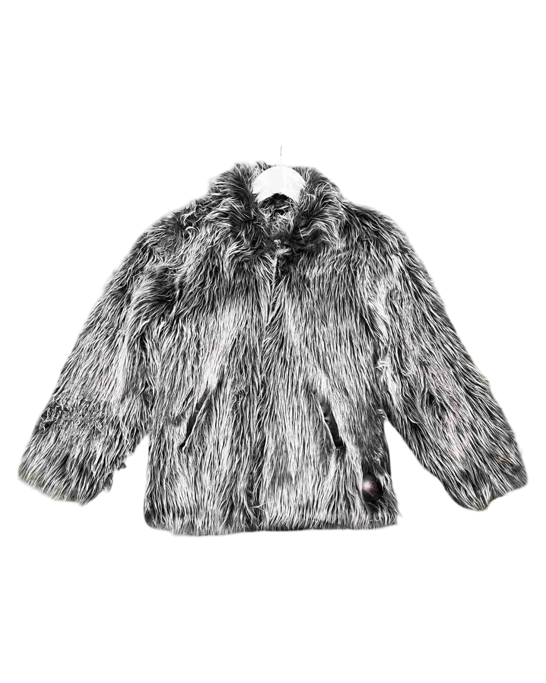 Size 10 | Pumpkin Patch Faux Fur Shag Jacket