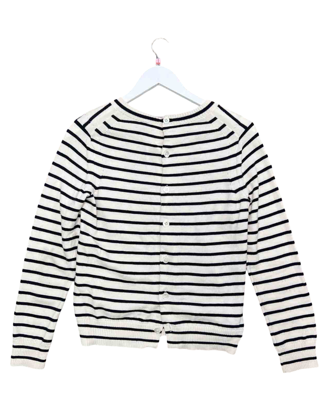 Size S | Tricot Comme des Garçons Floral Jacquard Stripe Knit Sweater