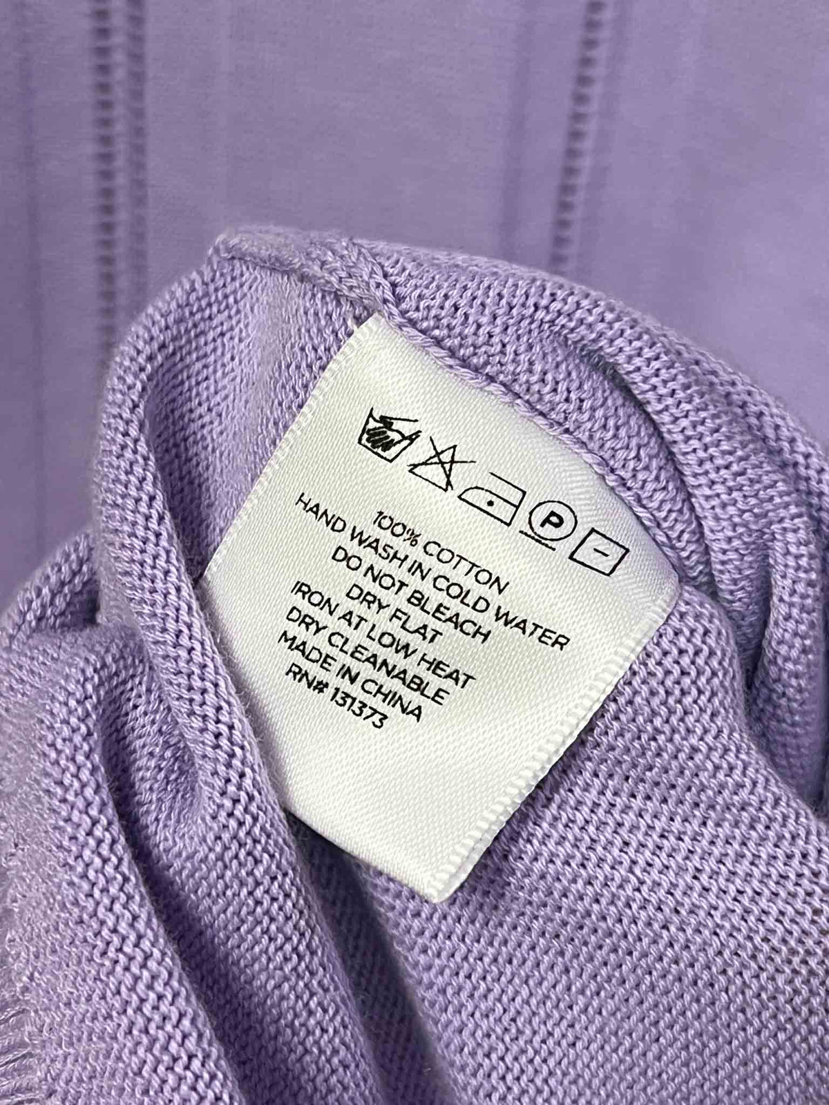 Size S | Saturdays NYC Purple Knit Polo