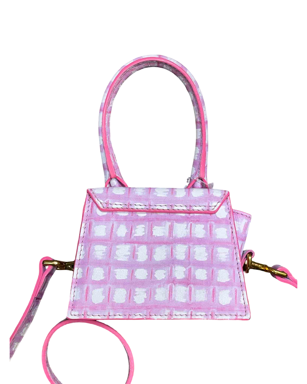 Jacquemus Le Petit Chiquito Plaid Check Micro Bag