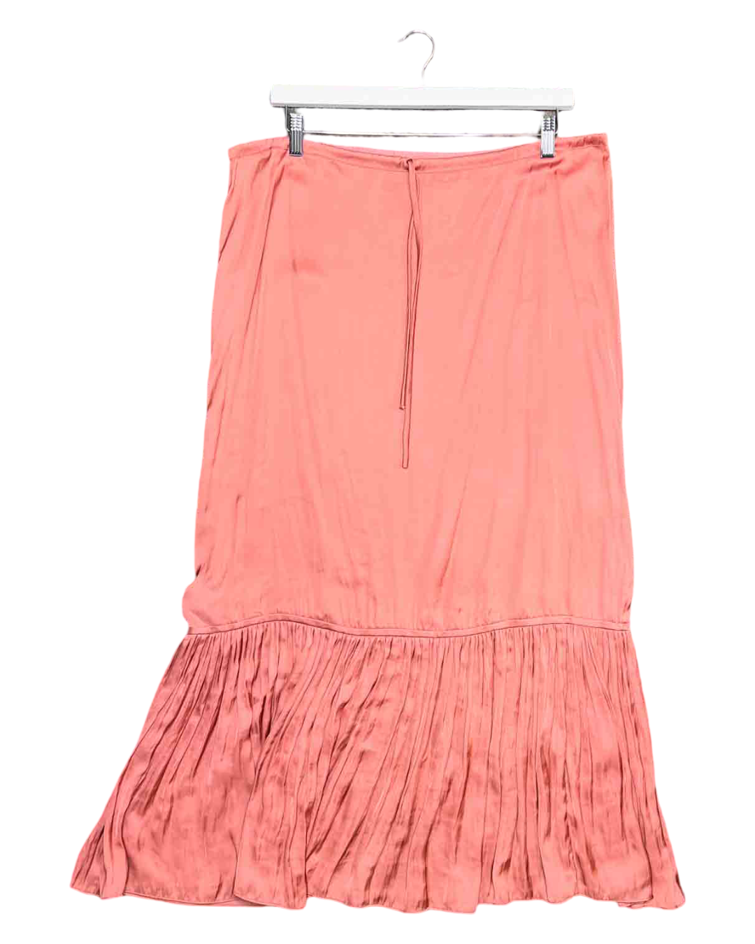 Size 1-2 (M) | Morrison Blush Satin Midi Skirt
