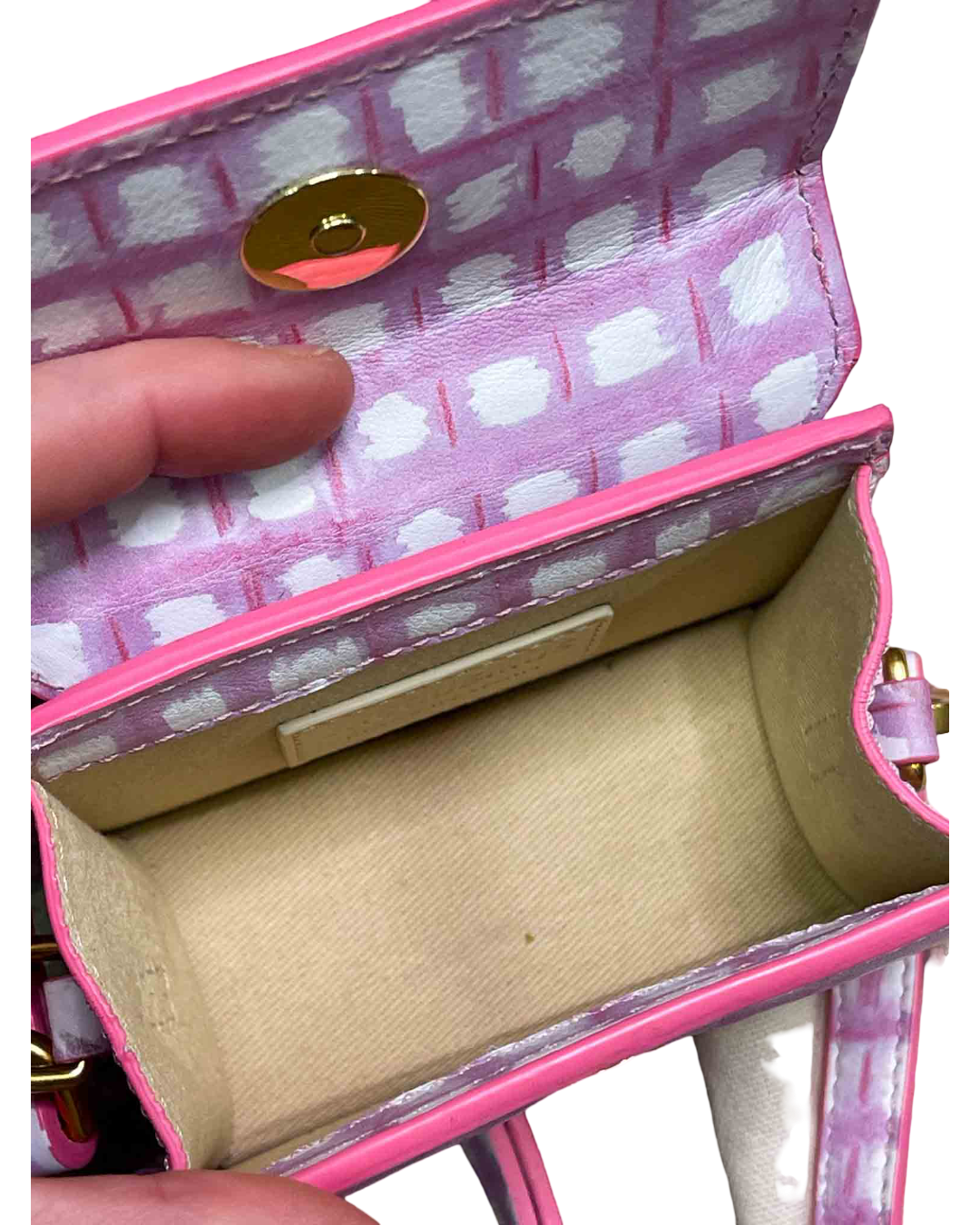 Jacquemus Le Petit Chiquito Plaid Check Micro Bag