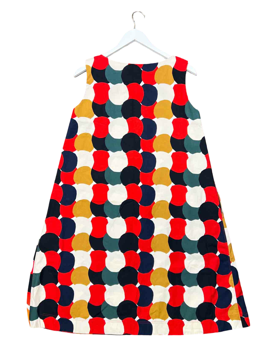 Size S | Marimekko x Uniqlo Cotton Polkadot Shift Dress