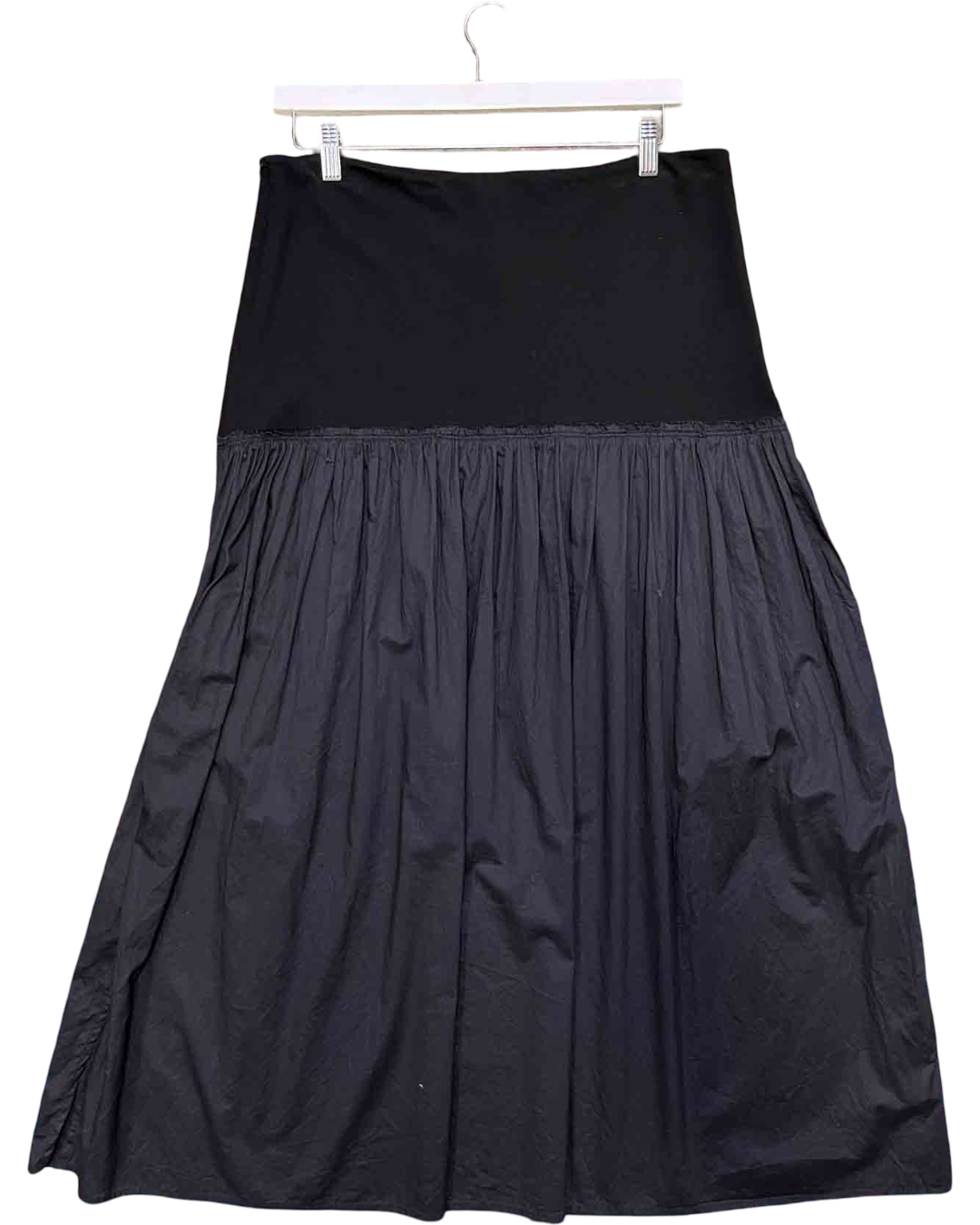 Size 4 | Bassike Midi Drop Waist Skirt
