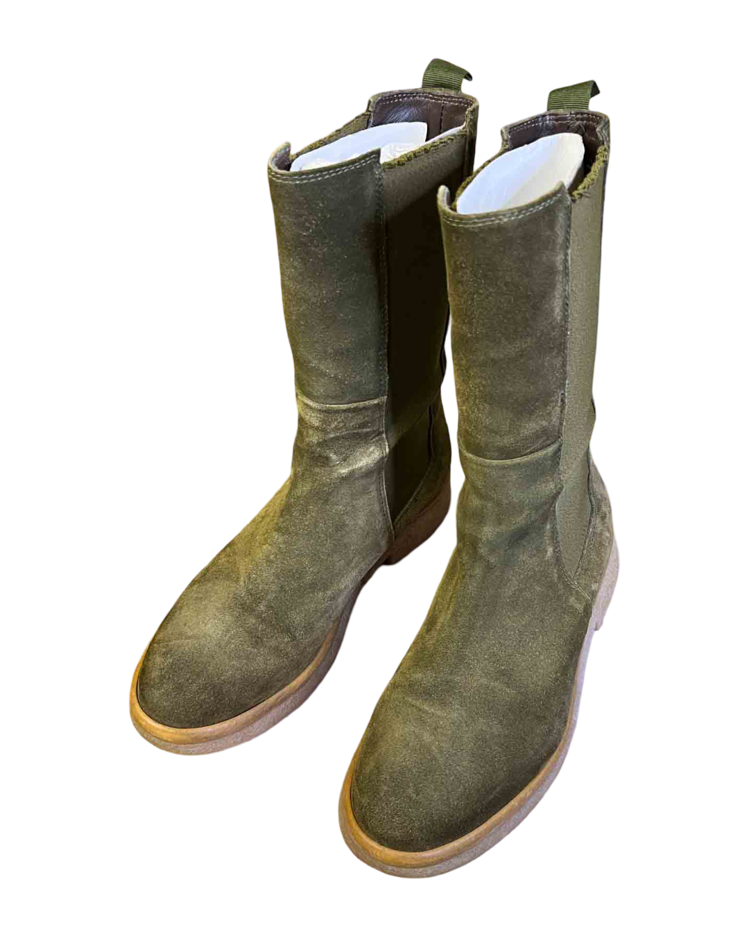 Size 39 | Weekend Max Mara Africa Suede Chelsea Boots