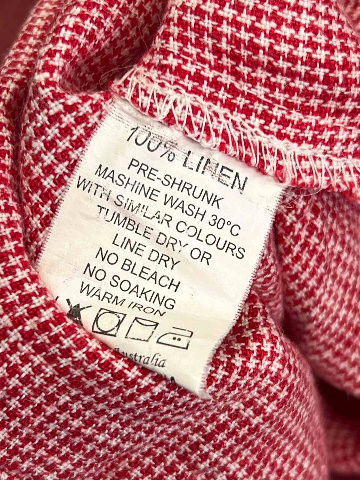 Size OS |  Metta Melbourne Shift Gingham Dress