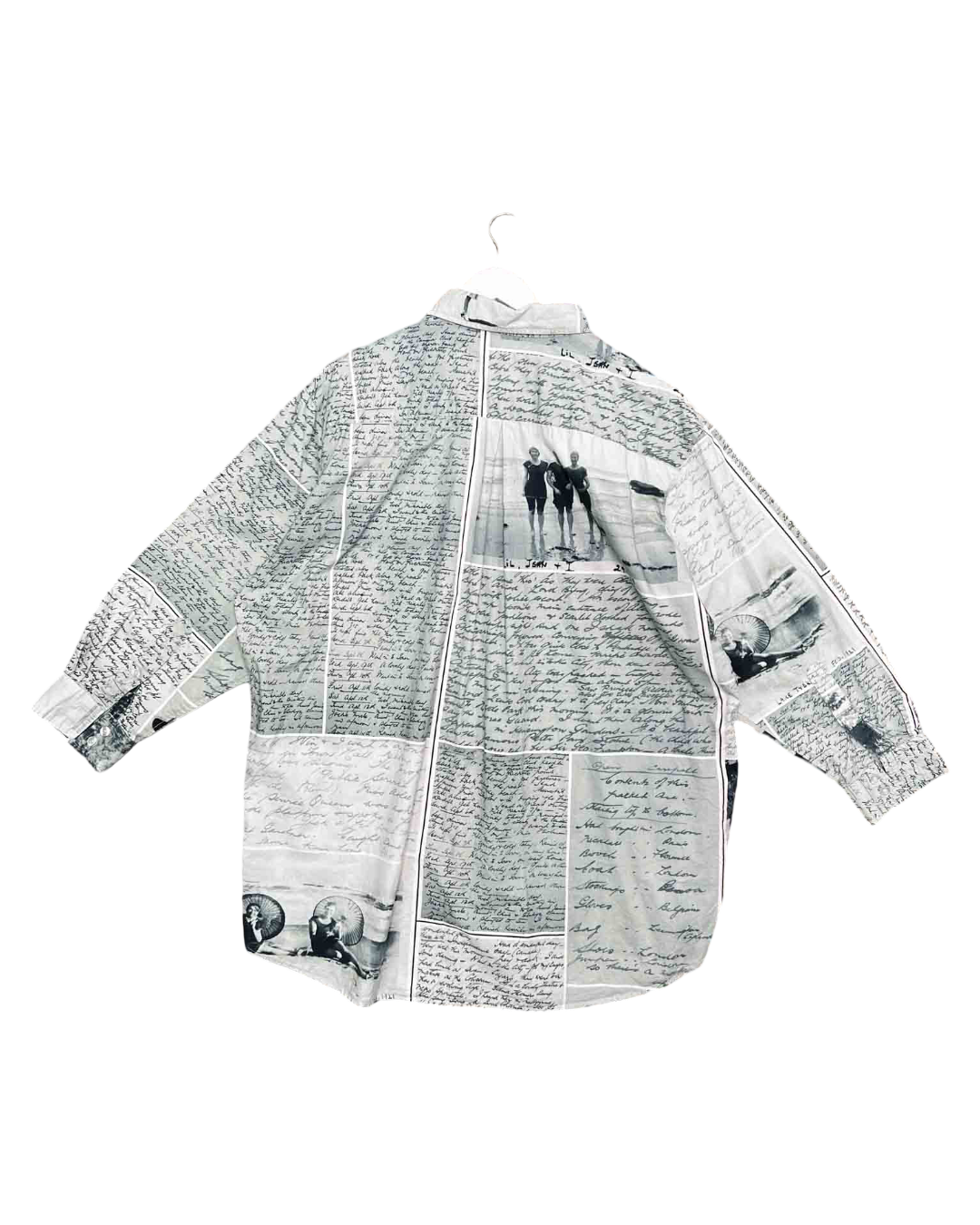 Size 10 (M) | MA Dainty Archival Oversized Button-Up Shirt