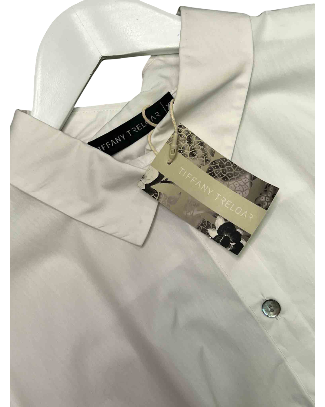 Size XL | Tiffany Treloar White Shirt Dress With Tags