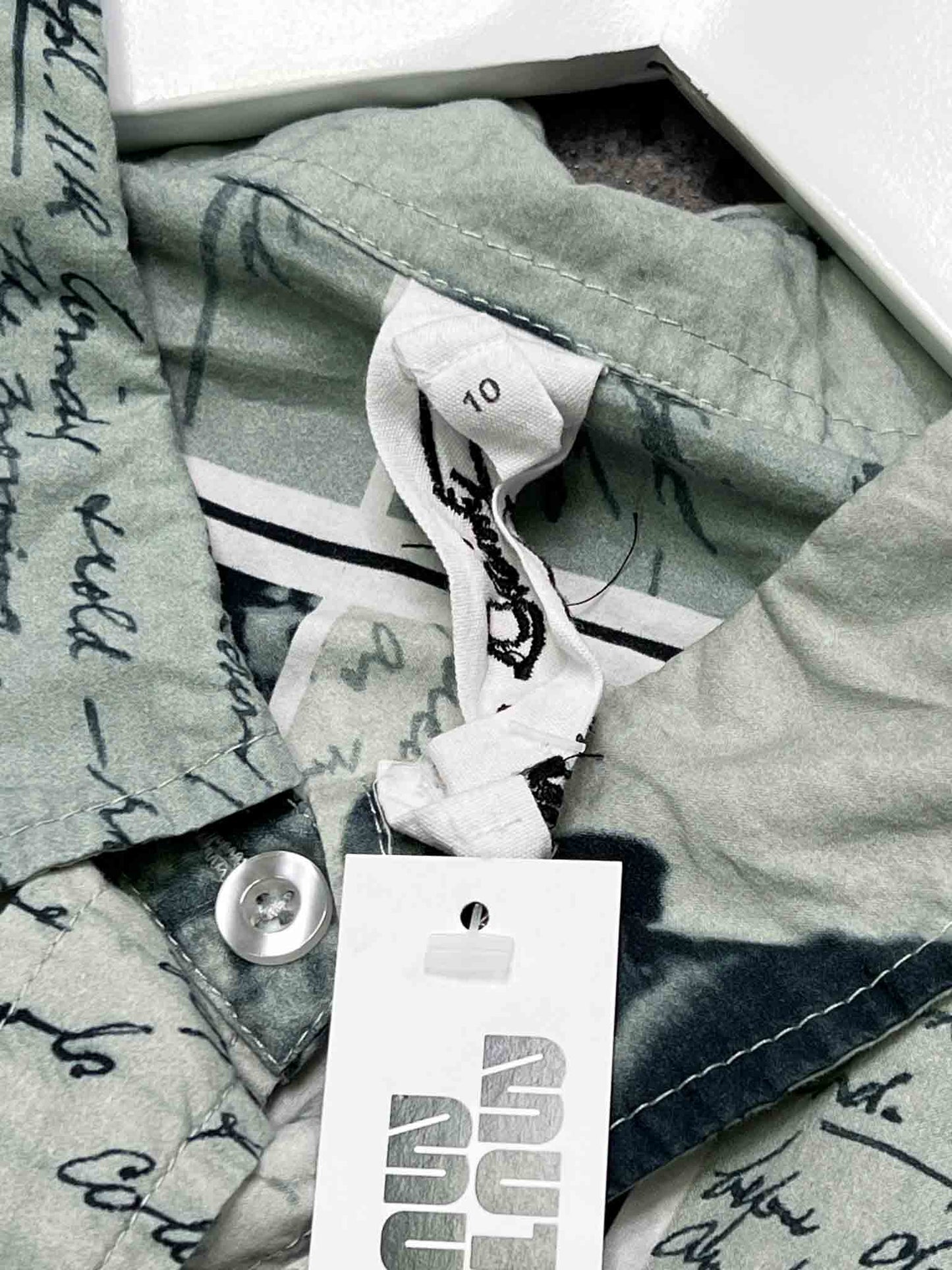Size 10 (M) | MA Dainty Archival Oversized Button-Up Shirt
