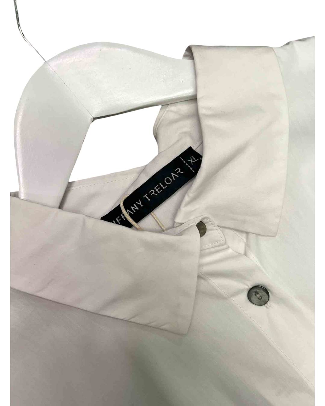 Size XL | Tiffany Treloar White Shirt Dress With Tags
