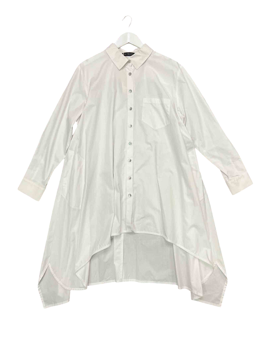Size XL | Tiffany Treloar White Shirt Dress With Tags
