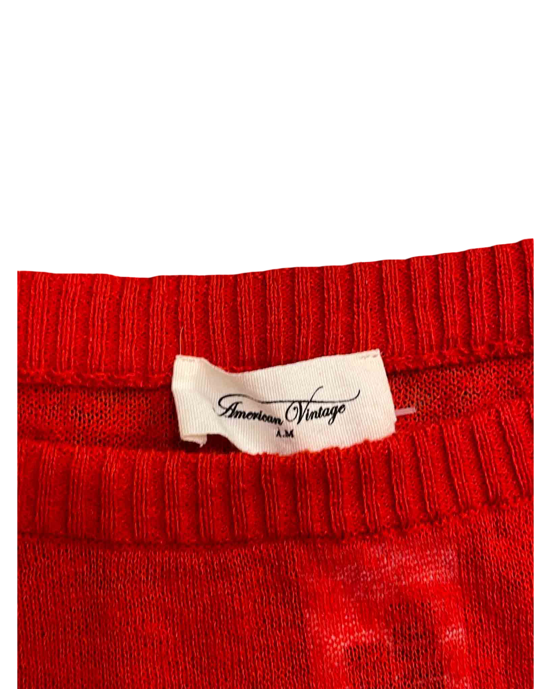 Size S | American Vintage Sheer Linen Blend Jumper