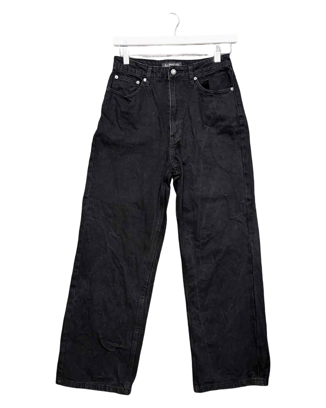 Size S | Alpha60 Black High Waisted Jeans