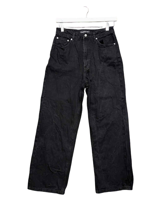 Size S | Alpha60 Black High Waisted Jeans