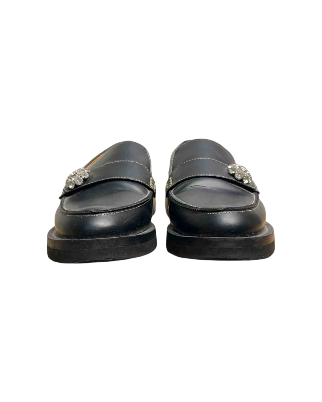 Size 37 | Ganni Black Loafers