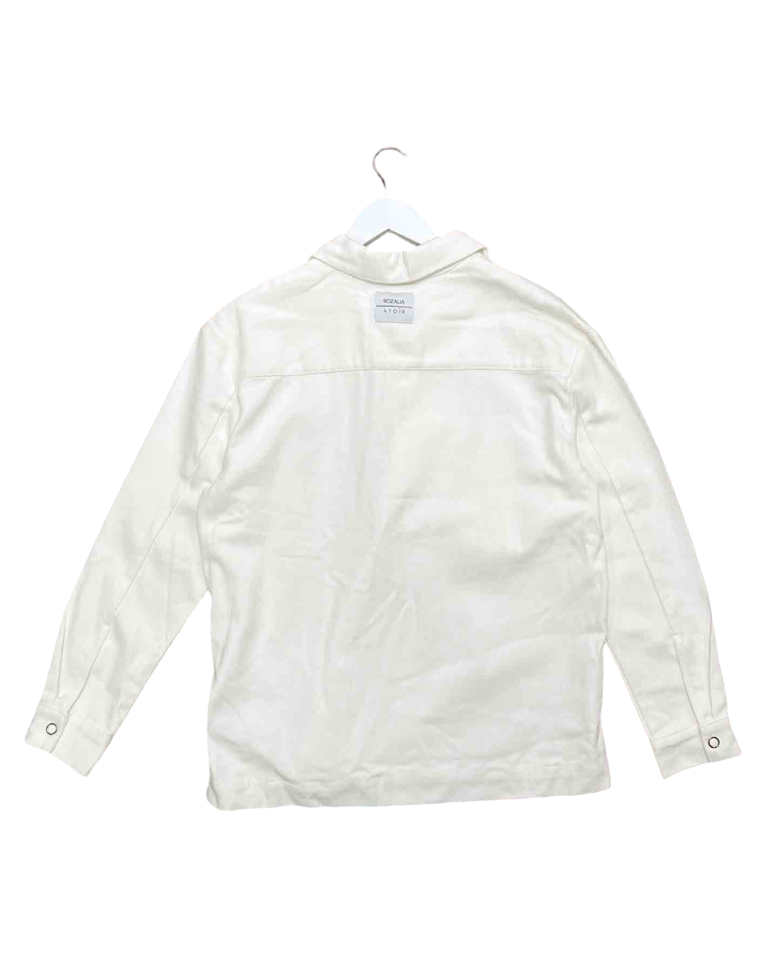 Size M | Rozalia White Twill Polo NWT
