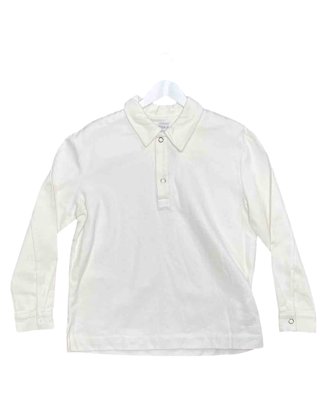 Size M | Rozalia White Twill Polo NWT
