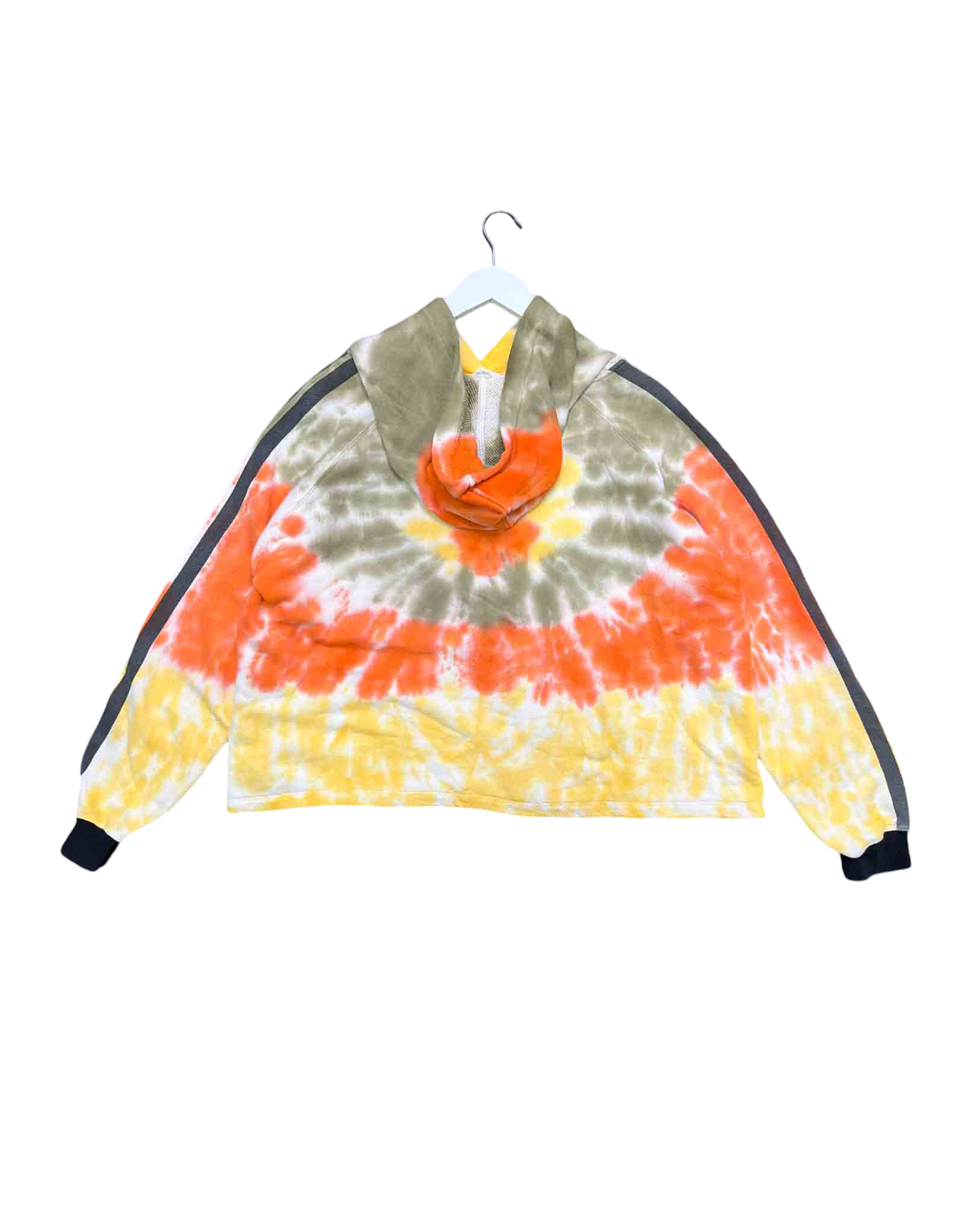 Size M | Ba&sh Tie-Dye Cropped Sweatshirt Hoodie