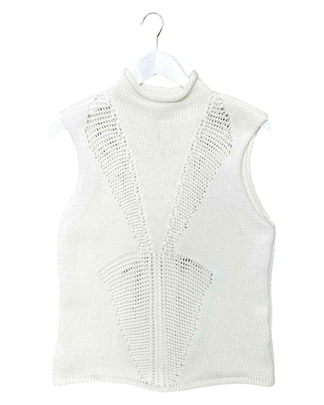 Size 3 (L) | Morrison Sleeveless High Neck Knit Vest