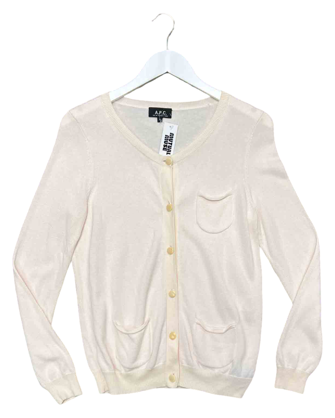 Size M | A.P.C. Cream Cardigan