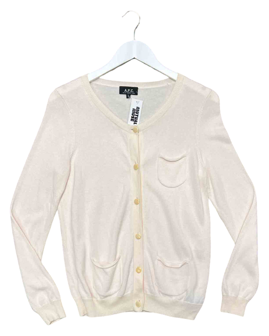 Size M | A.P.C. Cream Cardigan