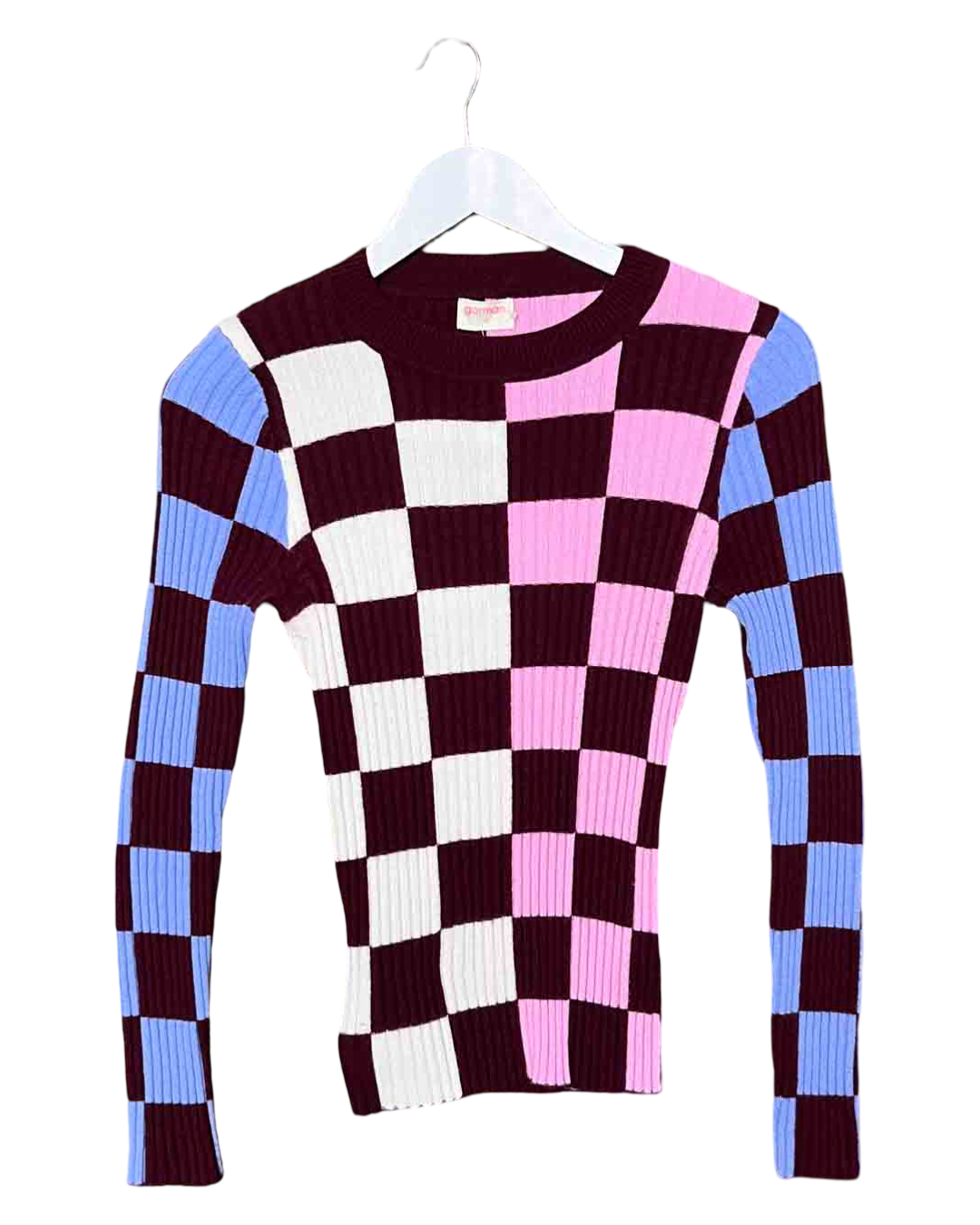Size 10 (M) | Gorman Check Wool Jumper