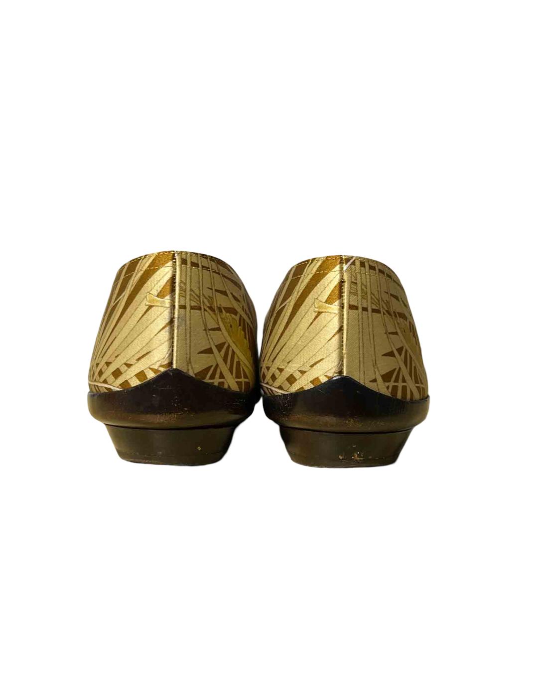 Size 37 | Salvatore Ferragamo Silk Print Ballet Flats