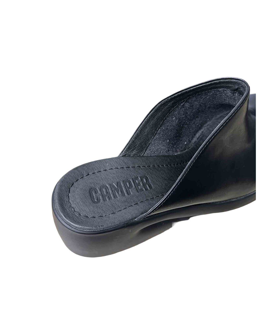 Size 41 | Camper Black Wedge Slip on Shoes