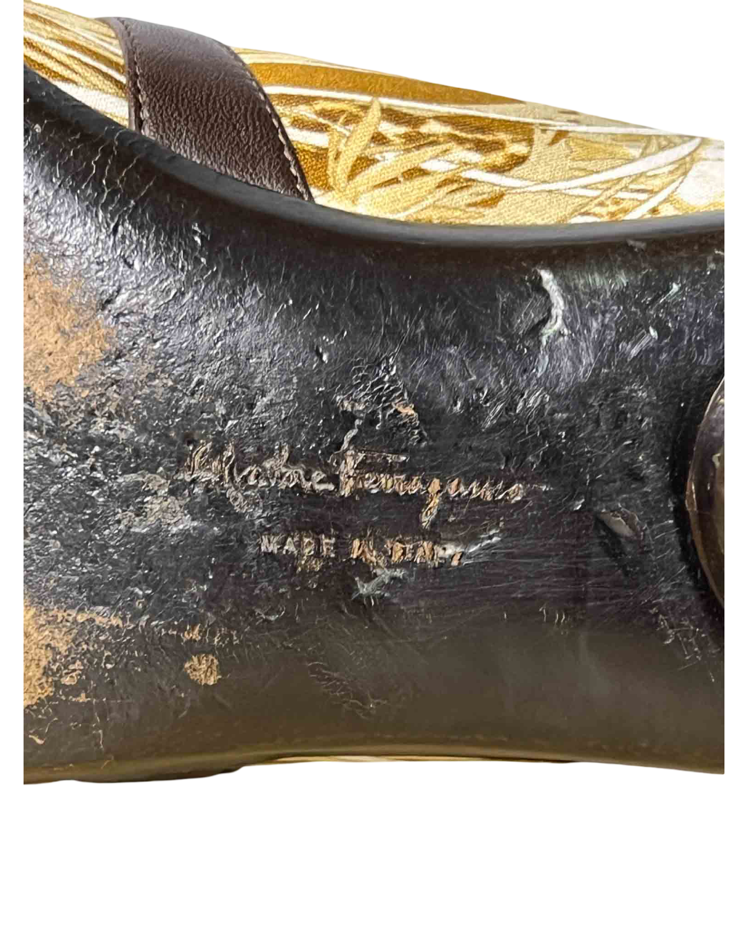 Size 37 | Salvatore Ferragamo Silk Print Ballet Flats