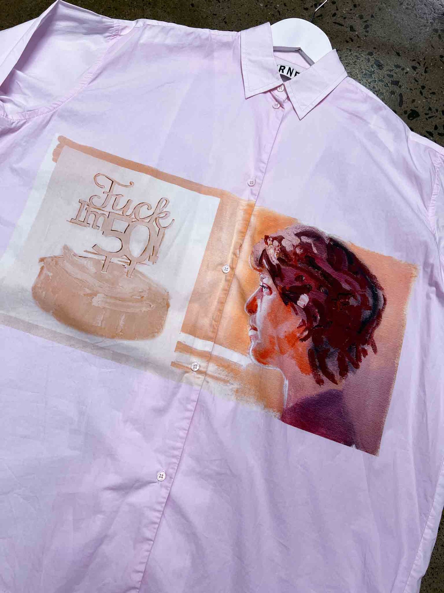 Size M/L | Verner x Gian Manik "F I'm 50!" Shirt