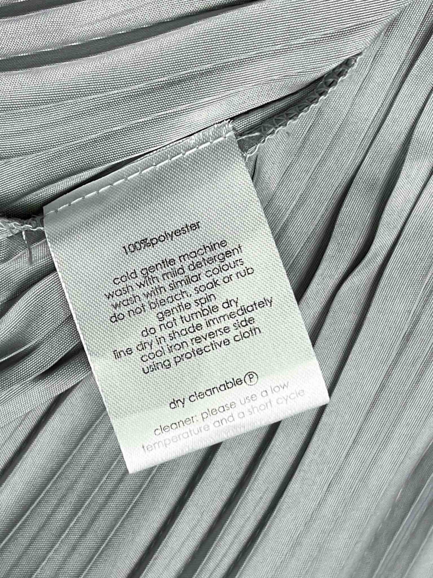 Size M | Gorman Grey Pleated Midi Skirt