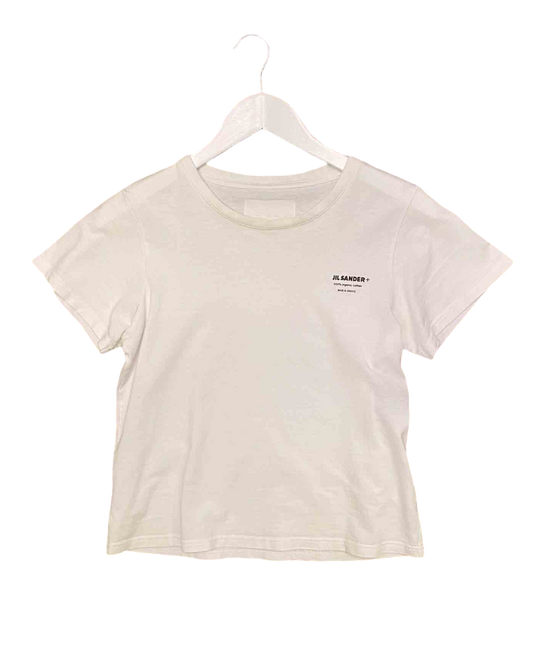 Size S | Jill Sander White Baby T-Shirt