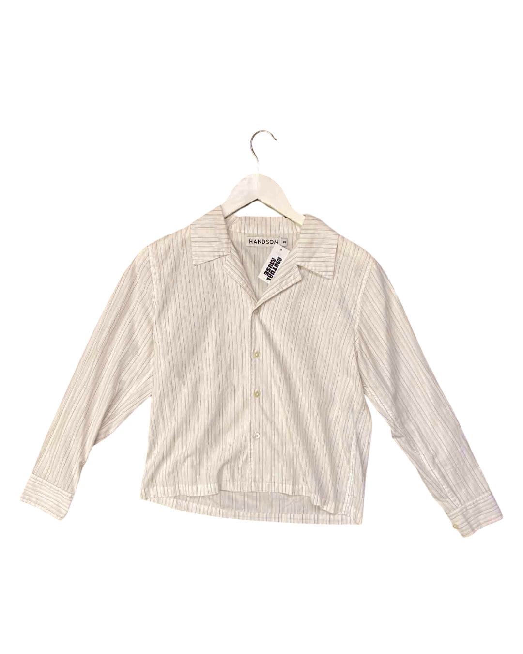 Size 8 | Handsom Cotton Pinstripe Shirt
