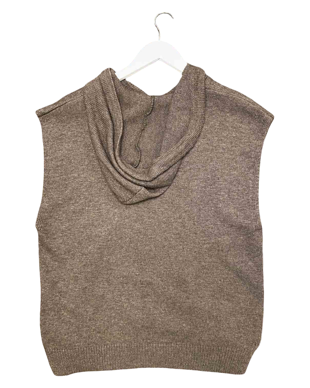 Size XS-S | Frankie Shop Chocolate Wool Blend Vest