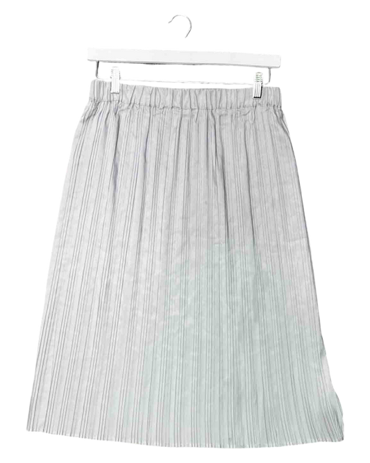 Size M | Gorman Grey Pleated Midi Skirt