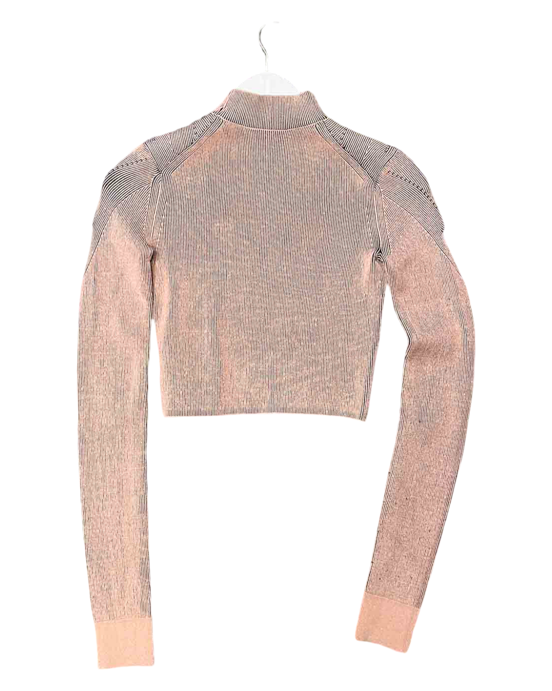 Size XS | Dion Lee Brown Cut-Out Cropped Top