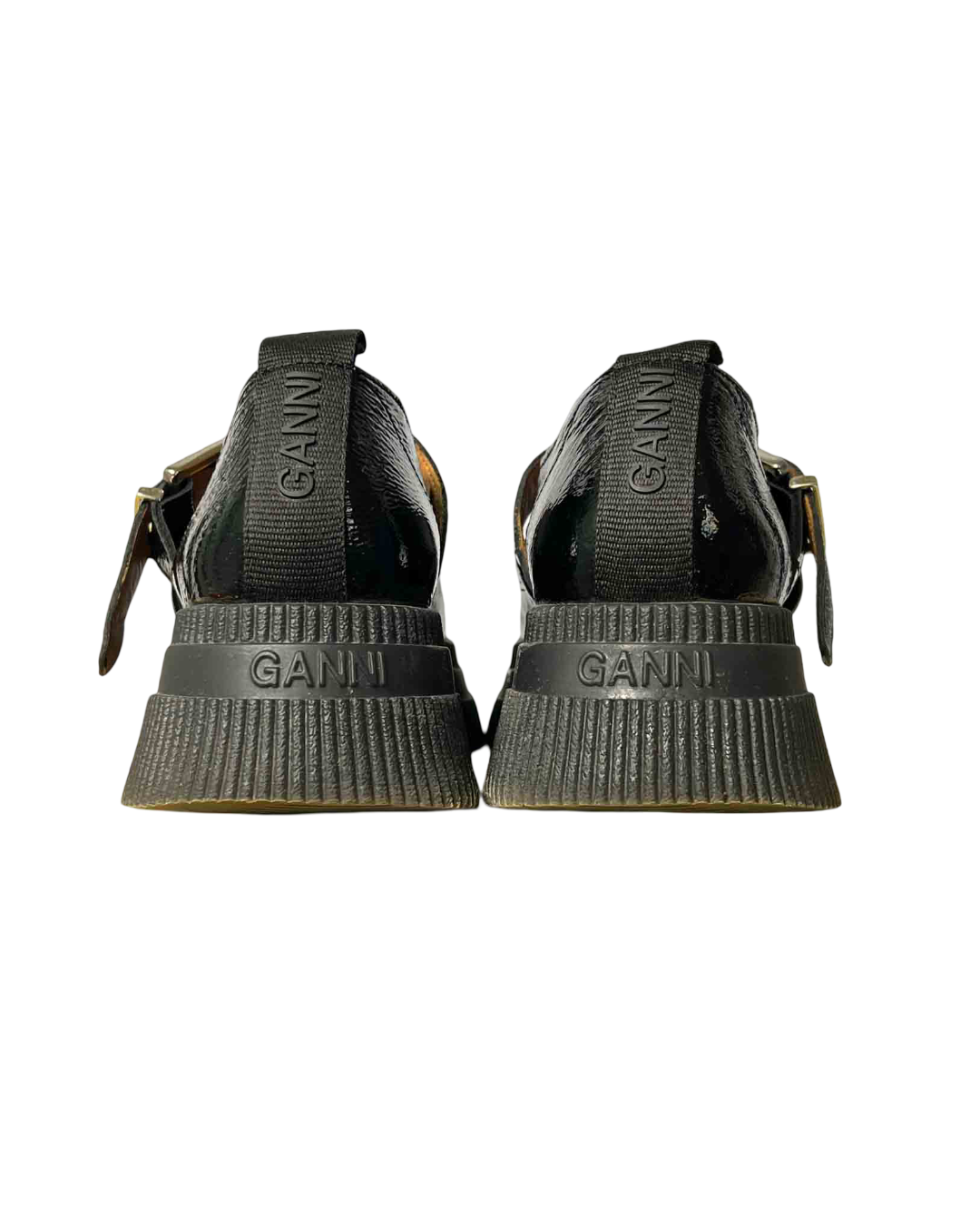 Size 38 |  Ganni Mary Jane Creepers