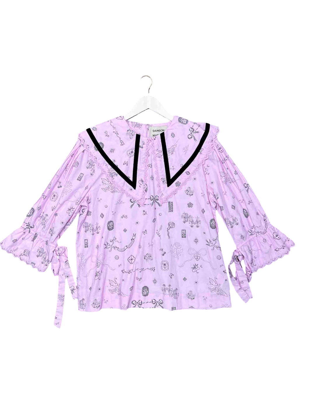 Size 10 | Damson Madder Organic Cotton Candice Blouse