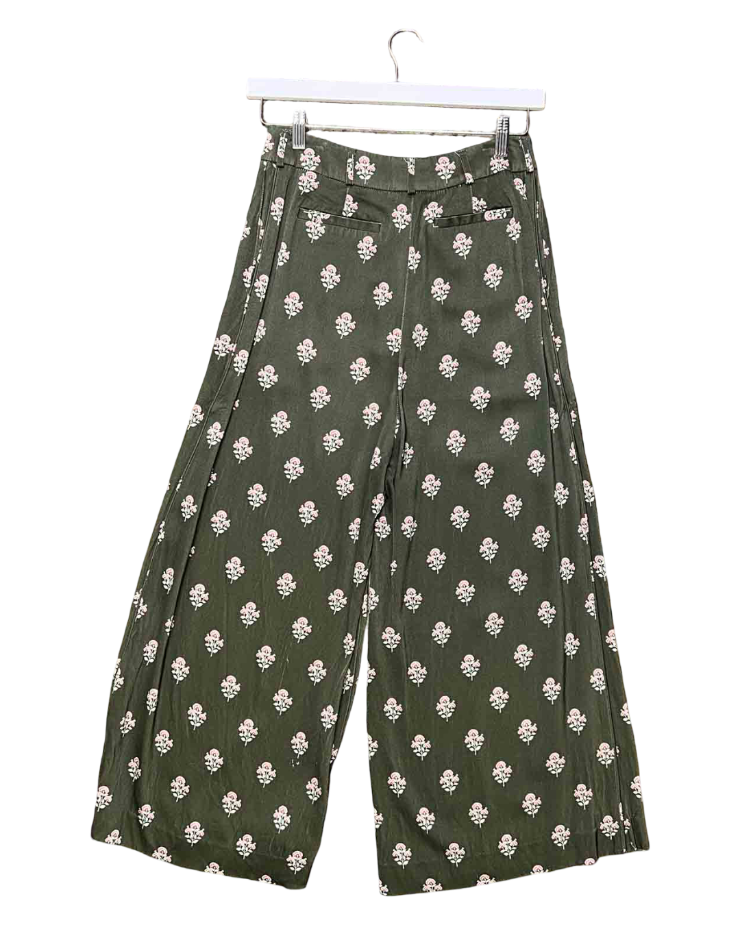 Size 0 (XS) |  Zimmermann Paisley-Print Floaty Trousers