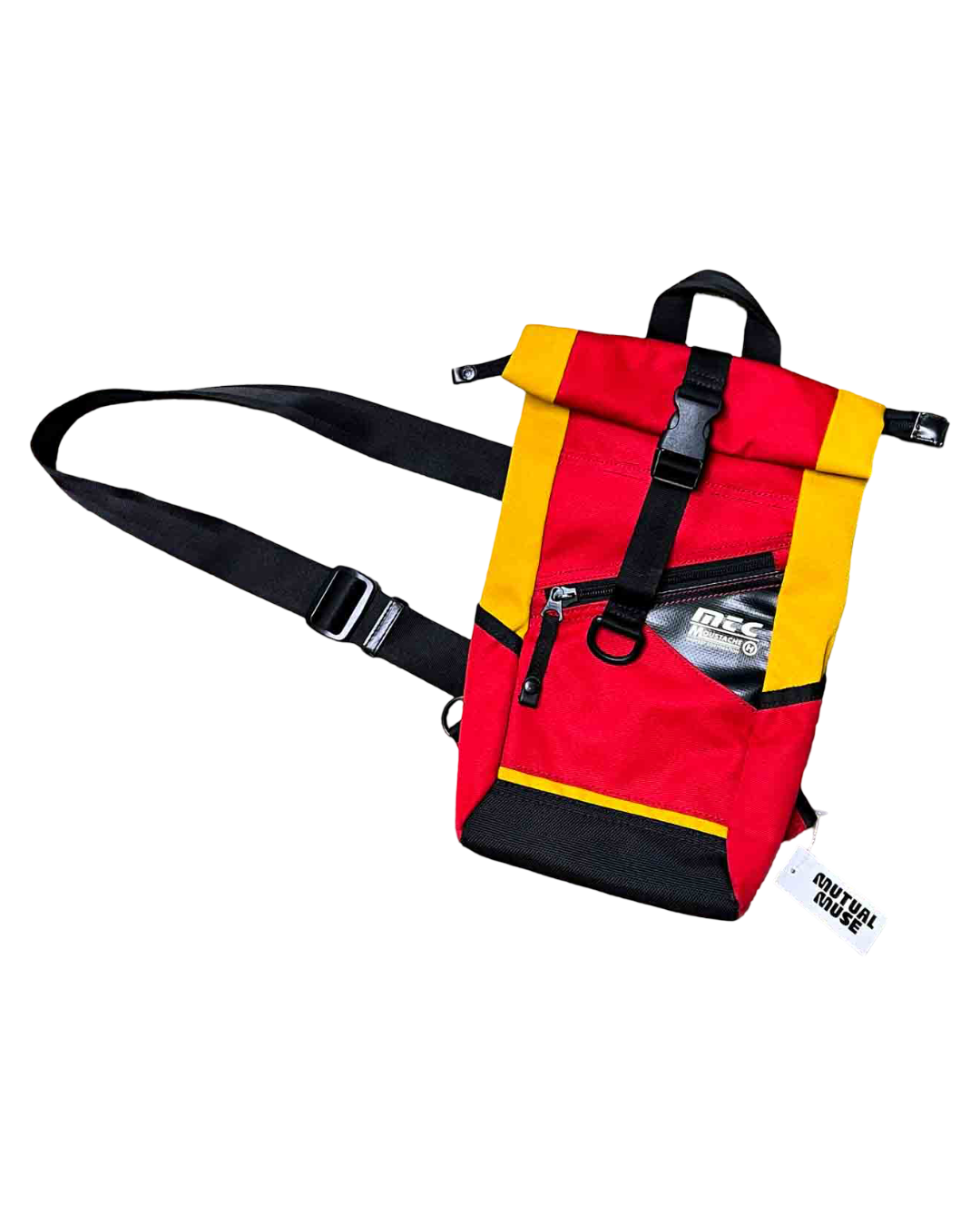 Moustache Red Tactical Cross Body Bag