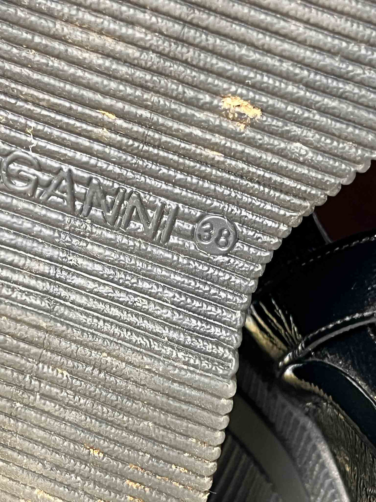 Size 38 |  Ganni Mary Jane Creepers