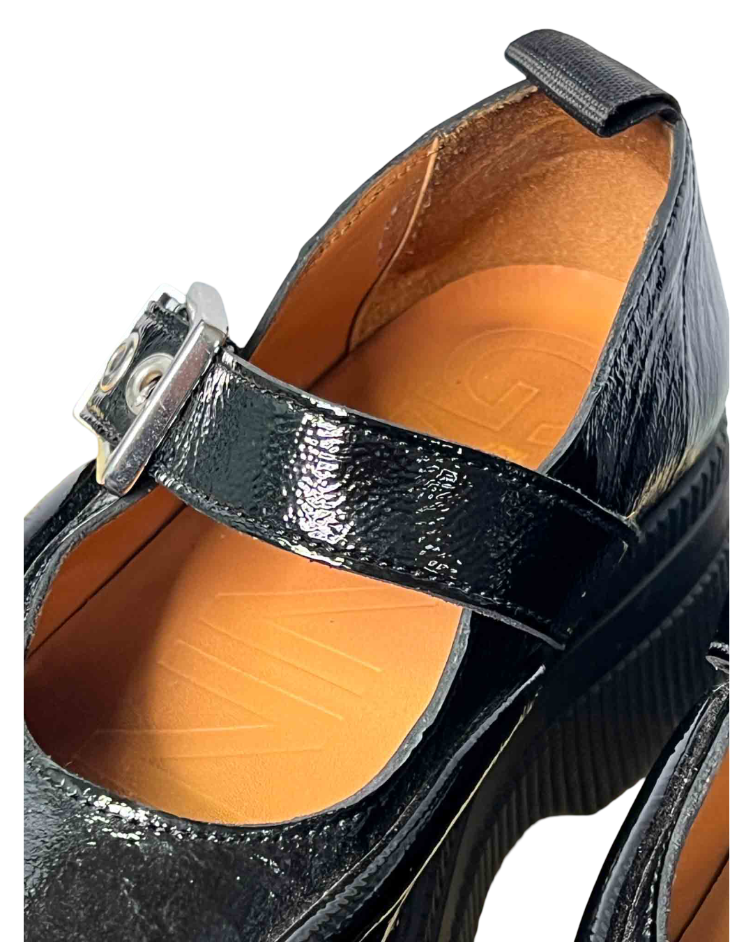 Size 38 |  Ganni Mary Jane Creepers