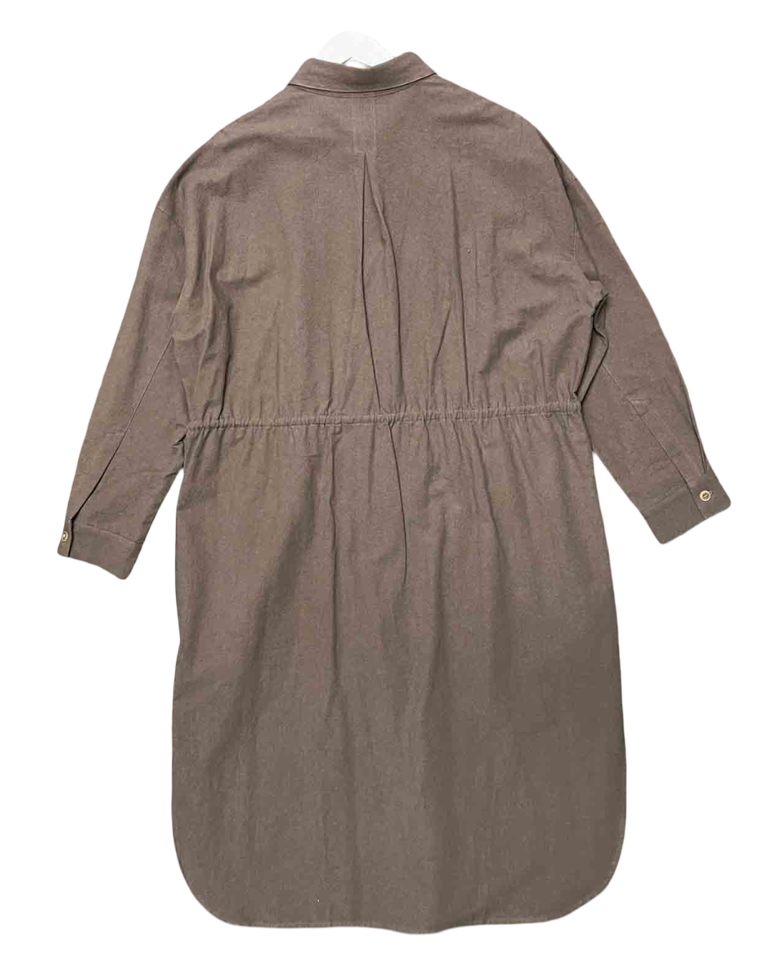 Size M | Kloke Khaki Cotton Filter Dress NWT